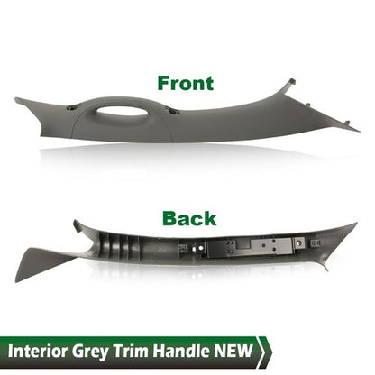 Solid Spare Fit For 04-08 Ford F150 A Pillar RH Passenger Side Interior Grey Trim Handle