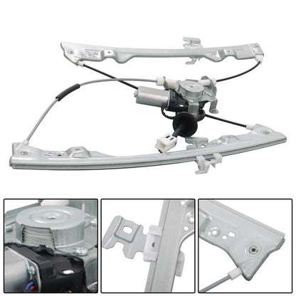 Solid Spare 741-906 For Nissan Altima 2002-2006 w/ Motor Front Left Power Window Regulator