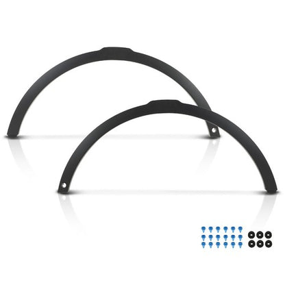 Solid Spare Fender Trim Molding Fit For 14-18 Land Rover Range Rover Evoque Front Left&Right