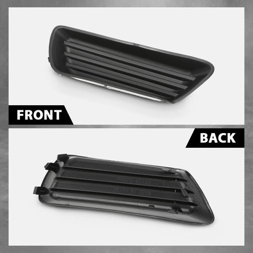 Solid Spare Fit For 2007-2009 Toyota Camry Front Bumper Insert Fog Light Cover Left Side