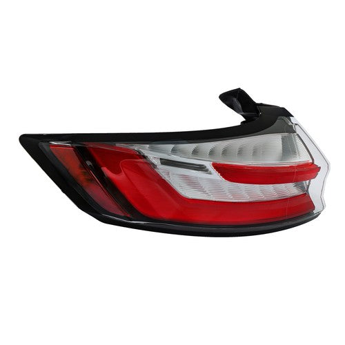 Solid Spare LH/Driver Side Rear LED Outer Lamp Tail Light For Ford Edge 2019-2023 Red Lens