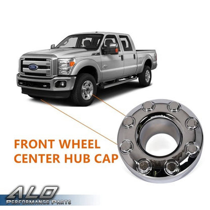 Solid Spare Front Wheel Silver Center Hub Cap Fit For 05-18 Ford F350 Dually 4x4 Open USA