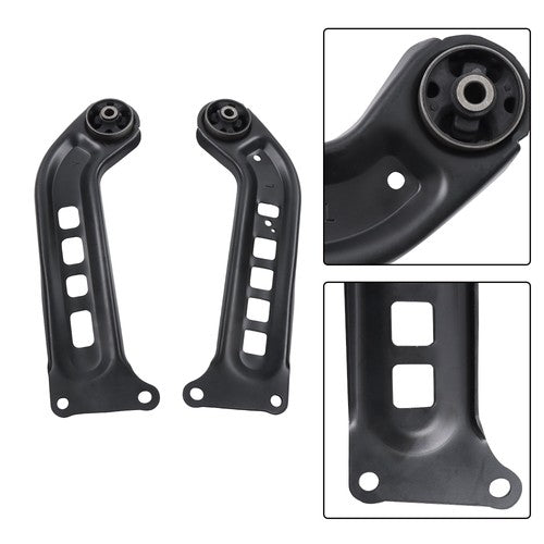 Solid Spare Rear Upper & Lower Control Arms W/ Bushings For Chevrolet Malibu 2016-2023 8Pc