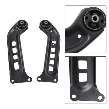 Solid Spare Rear Upper & Lower Control Arms W/ Bushings For Chevrolet Malibu 2016-2023 8Pc