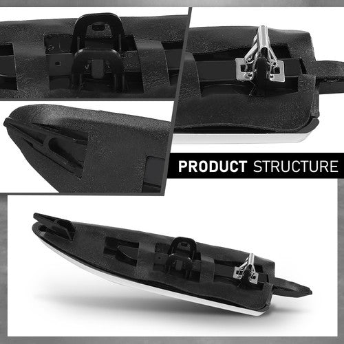 Solid Spare Front Fender Grille Molding Plate Right Side Fit For 2017 2018 2019 Ford Escape