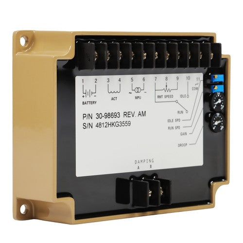 Solid Spare Control Governor 3098693 Speed Controller for Cummins QSK19 CM2350 K105 KTA19