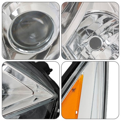 Solid Spare Headlights For Toyota Prius 2012 2013 2014 2015 Halogen Clear Left+Right Side