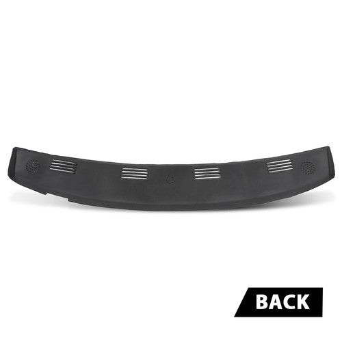 Solid Spare Fit For 02-05 Ram 1500 2500 3500 Dash Defrost Vent Grille Cover Overlay Black