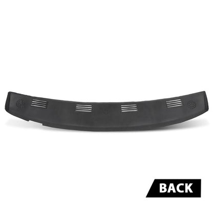 Solid Spare Fit For 02-05 Ram 1500 2500 3500 Dash Defrost Vent Grille Cover Overlay Black