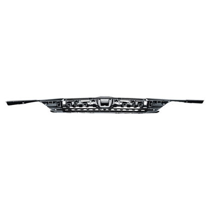 FIT For 2016 2017 Honda Accord EX Sedan Front Bumper Upper Grille W/Chrome Trim
