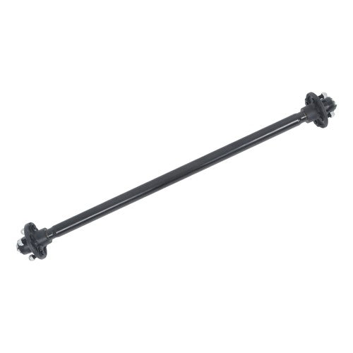 Solid Spare 4 lug-4" 44" HF 2K 2000lbs Trailer Axle w/ U-Bolt Kit For RVs trucks trailers