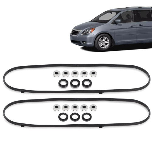Solid Spare Fit For 2003-2007 Honda Accord 3.0L V6 SOHC 24V J30A4 Valve Cover Gasket Set