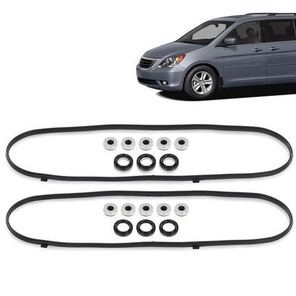 Solid Spare Fit For 2003-2007 Honda Accord 3.0L V6 SOHC 24V J30A4 Valve Cover Gasket Set
