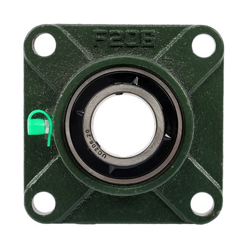 Solid Spare 10× UCF206-20 Self-Aligning 1-1/4" Bore Pillow Block Flange Bearing 4 Bolt