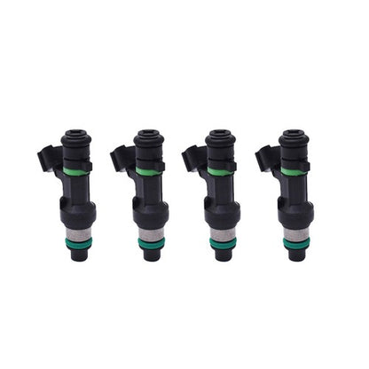 Solid Spare 4PC Fuel Injector 16600-EN200 FBY2850 For Nissan Versa 2007 2008 2009-2012