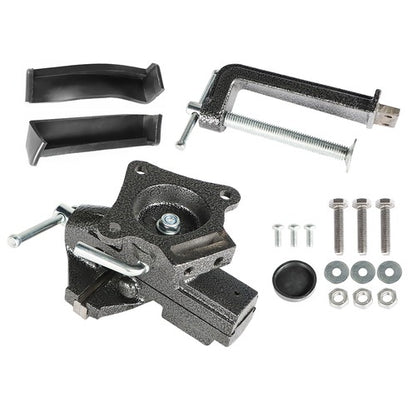 Solid Spare 3.3 Inch Quick Adjustment Home Vise Dual-purpose Combined Universal Bench Vise