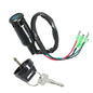 Solid Spare Fit For Honda CRF230 CRF230F 2003 2004-2007 High Quality Ignition Key Switch