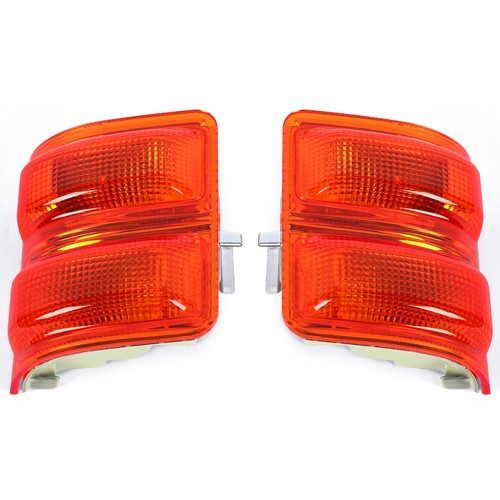 Solid Spare Pair Amber Side Mirror Marker Signal Lights For Ford F250-550 F350 F450 2008-16