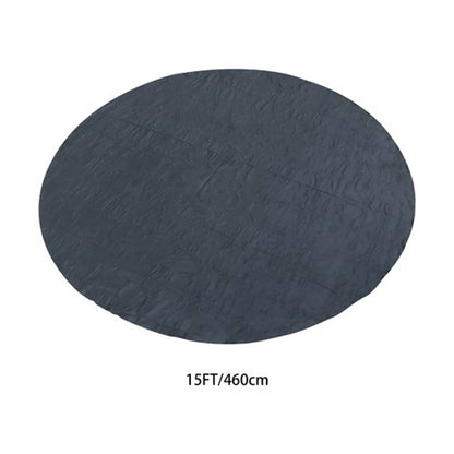 Solid Spare Round Outdoor lnflatable Hot Tub Mat Pool Liner Pad for Above Ground Pools 15FT