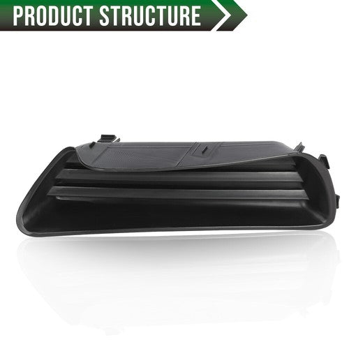 Solid Spare Front Bumper Insert Fog Light Cover Left+Right Fit For 2007-2009 Toyota Camry
