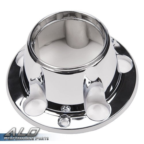 Solid Spare 4x4 Silver Wheel Center Hub Caps w/ Screws Fit For Ford F150/Bronco/Van