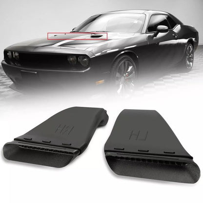 Solid Spare Universal Hood Vent Scoop RH/LH Side Fits For Dodge Challenger R/T SRT 2008-2014