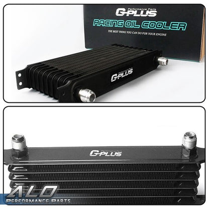 Solid Spare New Universal 10 Row 10AN Aluminum Engine Oil Cooler+ Filter Adapter Kit New