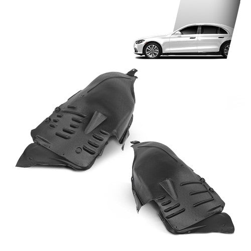 Solid Spare Front Inner Fender Liner Fit For 07-11 Mercedes-Benz S550 08-11 S63 AMG LH RH