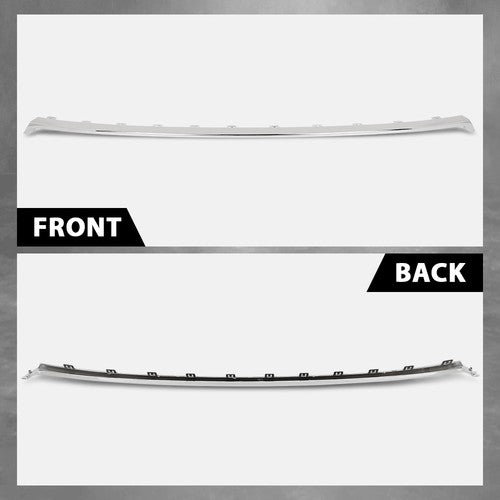 Solid Spare Front Lower Bumper Grille Molding Trim Fit For 2017-2020 Lincoln MKZ HP5Z8419AB