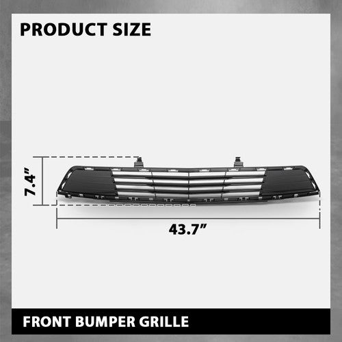 Solid Spare Front Bumper Grill Lower Grille Fit For 17-19 Cadillac XT5 GM1036175 23470666