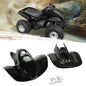 Solid Spare FOR 1993 - 2005 HONDA TRX90 BLACK ABS PLASTIC FRONT & REAR FENDERS SET