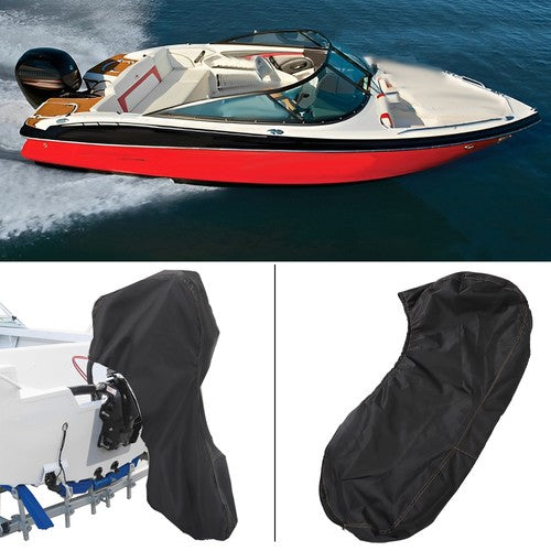 Solid Spare For 175-225HP Motor Black Boat Full Outboard 600D Engine Cover Waterproof New