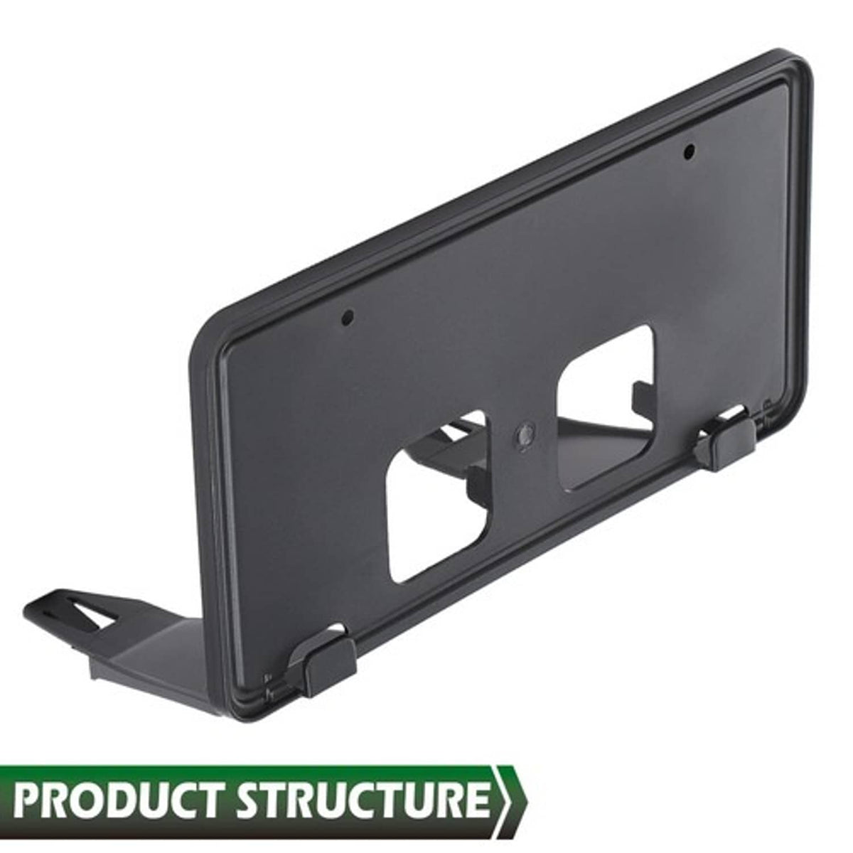 Solid Spare Fit For 2020-2022 Ford F250 F350 Super Duty Front Bumper License Plate Bracket