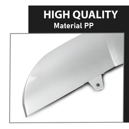 Solid Spare Valance Fit For 2016-2018 Toyota RAV4 Bumper Guard Plastic Silver Rear Lower