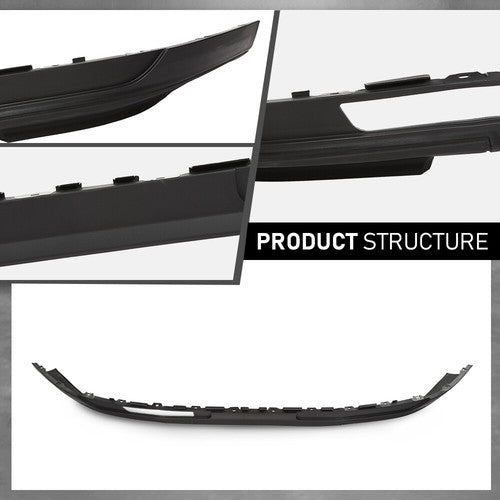 Solid Spare Fit For 16-19 Ford Explorer Front Air Dam Deflector Lower Valance FB5Z17626BA