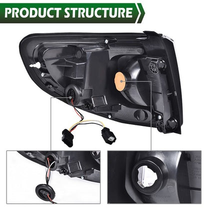 Solid Spare Fit For 2013-2016 GMC Acadia Tail Light Brake Stop Lights Rear Lamps Taillamps