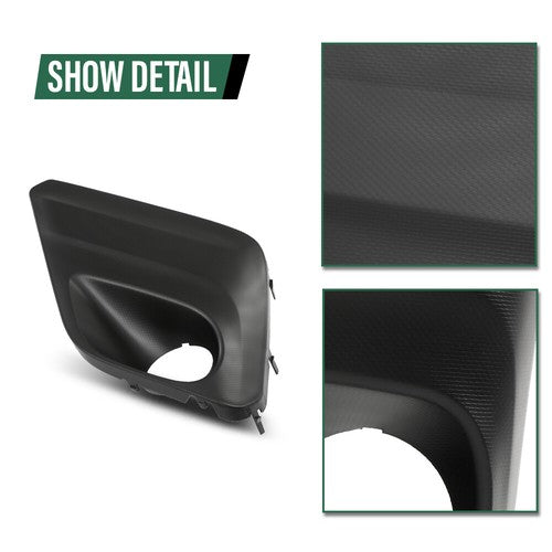 Solid Spare Fog Light Trim Cover Bezel Fit For 2019 2020 2021 Subaru Forester Left Side