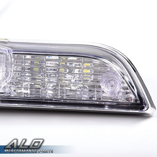 Solid Spare For 15-20 Ford F150 F250 F350 LED Third 3rd Tail Brake Light Cargo Lamp Chrome