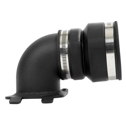 Solid Spare Aluminium Belt Box Snorkel Adapter Elbow For Polaris RZR XP/XP4 Turbo 2016-2018
