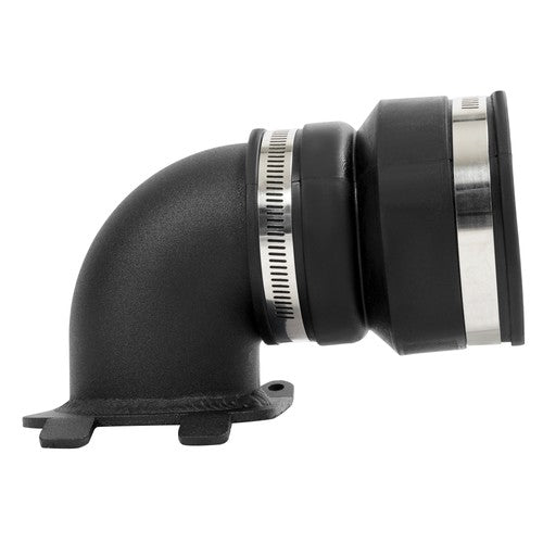 Solid Spare Aluminium Belt Box Snorkel Adapter Elbow For Polaris RZR XP/XP4 Turbo 2016-2018