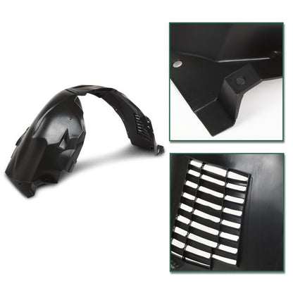 Solid Spare Fit For 12-15 Jaguar XF XFR XFR-S Front Left Side Fender Liner Splash Shield