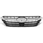 Solid Spare Fit For 2020-2022 Subaru Legacy Front Bumper Upper Grille Grill Black Chrome