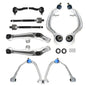 Solid Spare K621373 10× Front Control Arms+Tierods For Nissan 350Z 2003-2008 2009 K621372