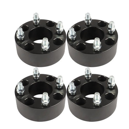 Solid Spare New Wheel Spacers Hub Bore 62mm Thread Size 1/2"x20 4Pcs 2" 4x101.6mm US