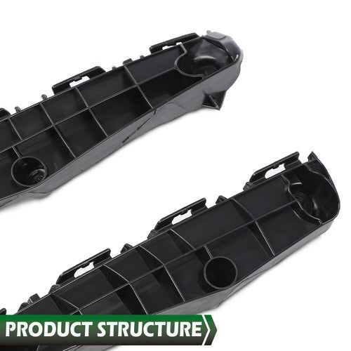 Solid Spare Fit For 16-21 Toyota Prius TO1042128 TO1043128 Front Bumper Retainer Bracket Set