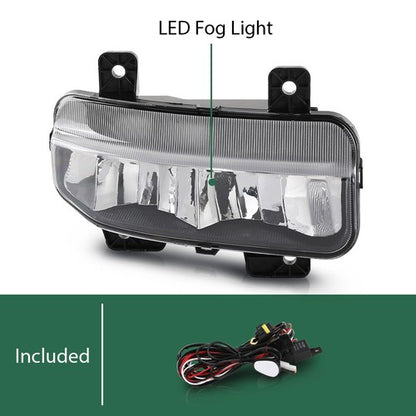Solid Spare Fit For 2019-2022 Ram 1500 2500 3500 LED Fog Lights Driving Lamps Left+Right
