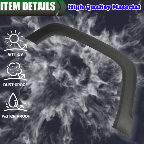 Solid Spare Fit For 2015-2023 Jeep Renegade Front Left Wheel Molding Fender Flare Textured