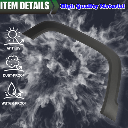 Solid Spare Fit For 2015-2023 Jeep Renegade Front Left Wheel Molding Fender Flare Textured