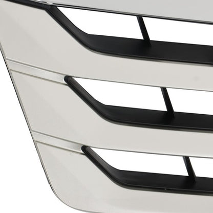 Solid Spare Silver Mesh New Front Grille Bumper Upper Plastic For Subaru Outback 2010-2012