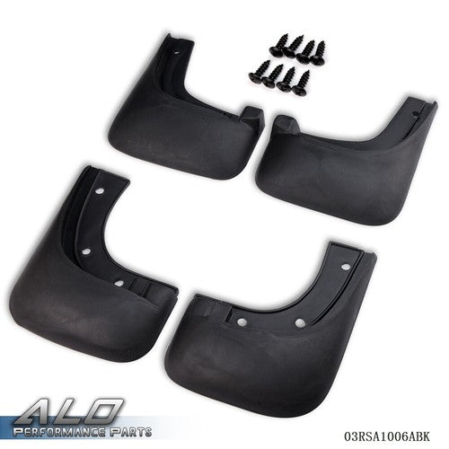 Solid Spare Fit For 98-05 Audi A6 C5 Sedan Front & Rear Mud Flap Splash Guard Mudguard